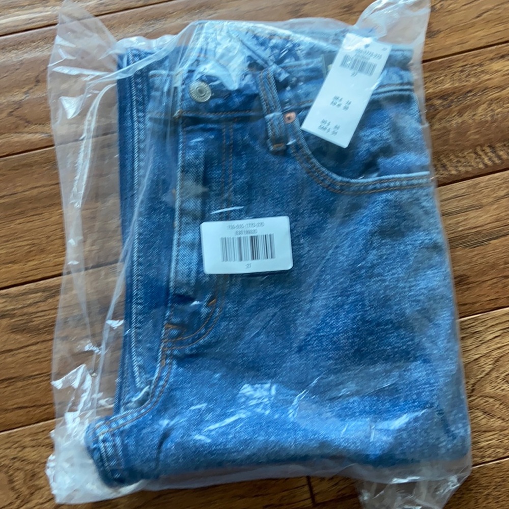 A&F high rise jeans
